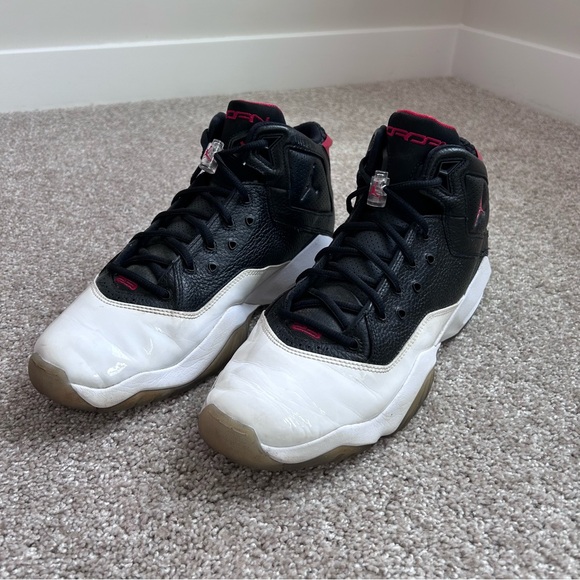 Jordan Other - Jordan Spiz'ike Black Gym Red White 315317-016 Men's Size 12 Sneakers